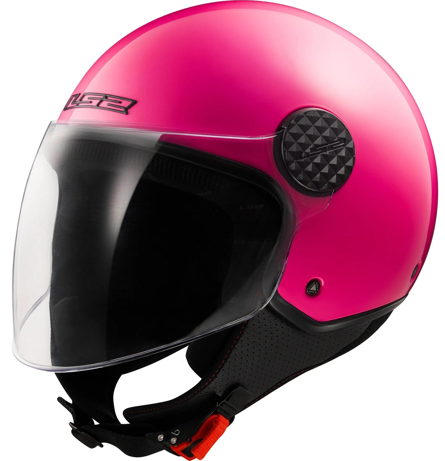 Casco jet Ls2 of558 sfera lux ii casco solid of558 sph. lux ii solido s rosa