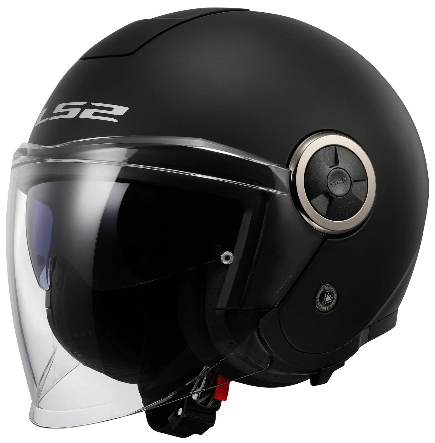 Casco jet Ls2 of620 classy solid casco of620 classy solid l nero opaco
