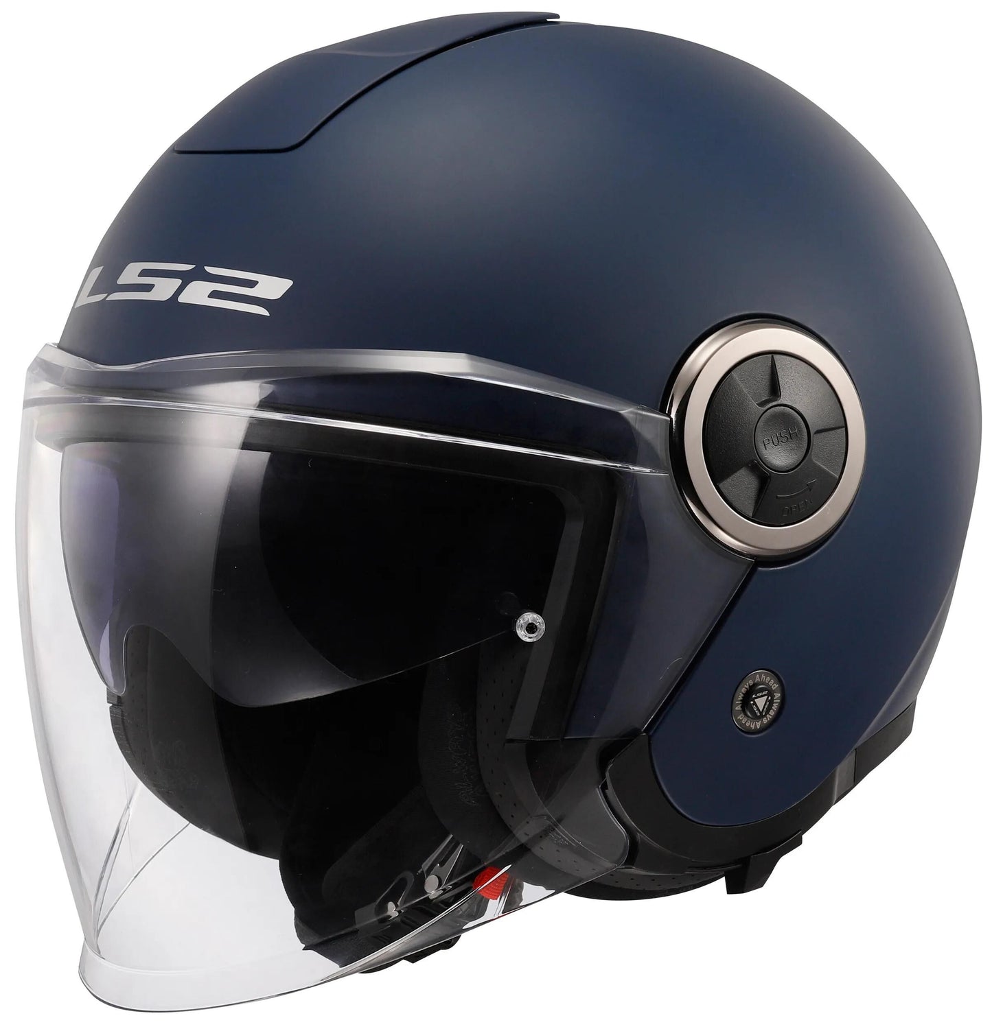 Casco jet Ls2 of620 classy solid casco of620 classy solid l blu opaco