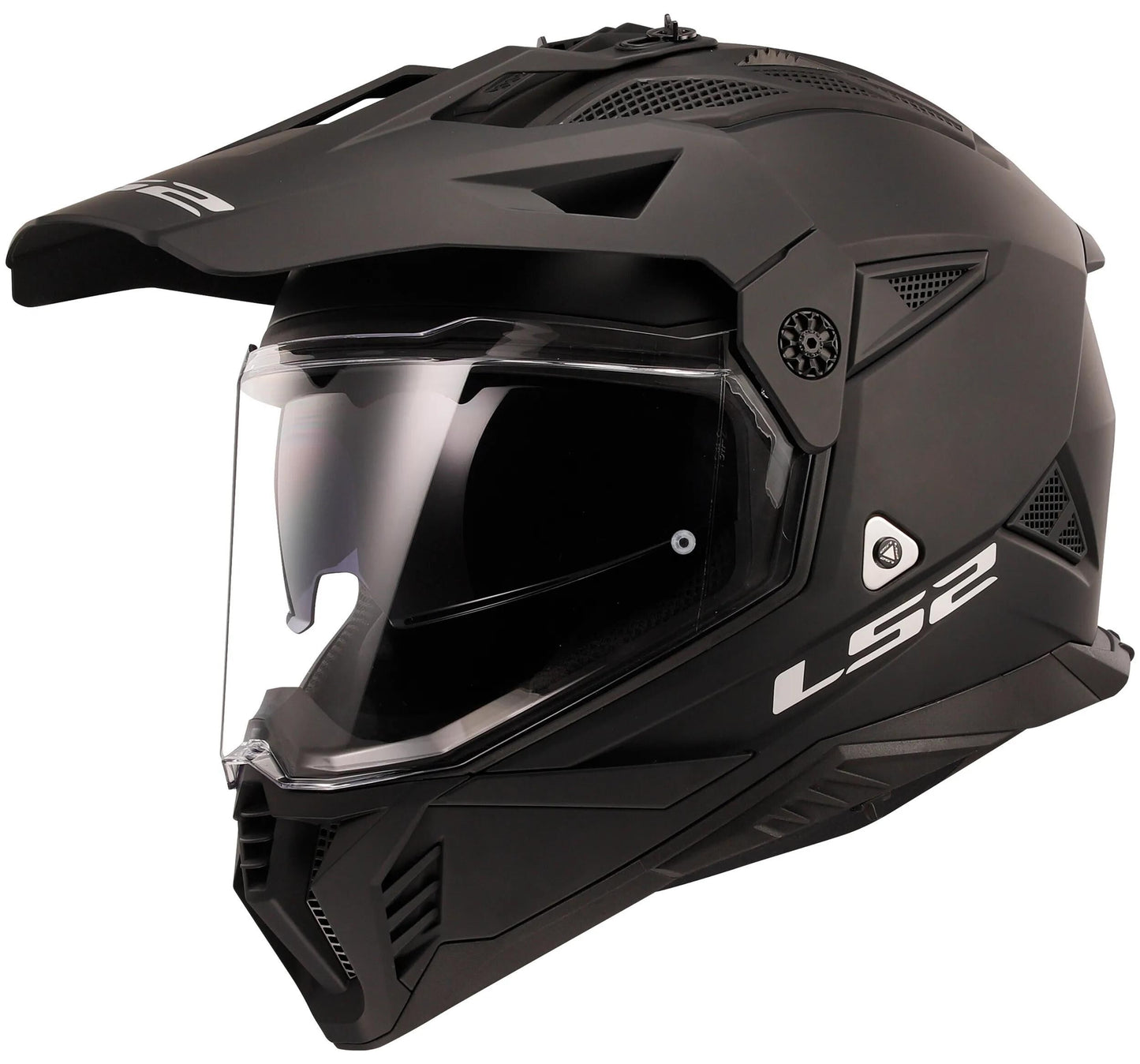 Ls2 endurohelm mx702 pioneer ii solid helmet mx702 pioneer ii matt black gr. m