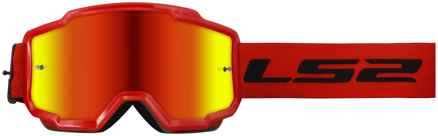 Ls2 crossbril charger glasses charger red