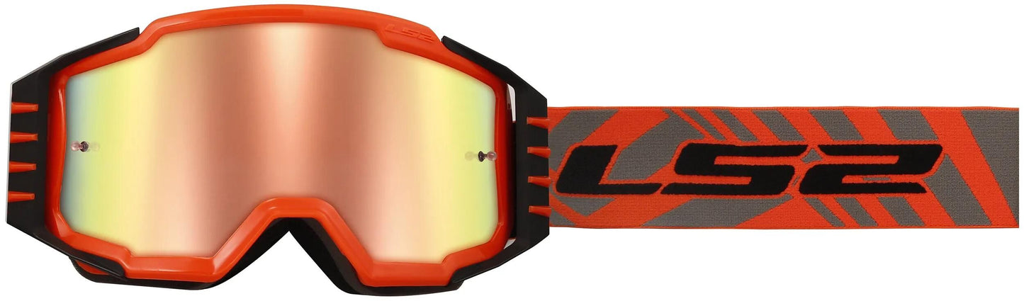 Ls2 crossbril charger pro glasses charger pro neon orange