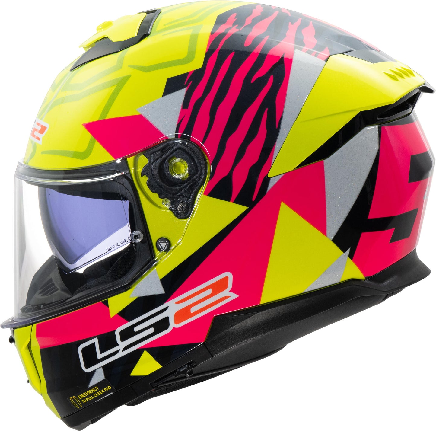 Casco integral ls2 ff808 stream ii tigre. casco ff808 stream ii tigre s amarillo. meñique