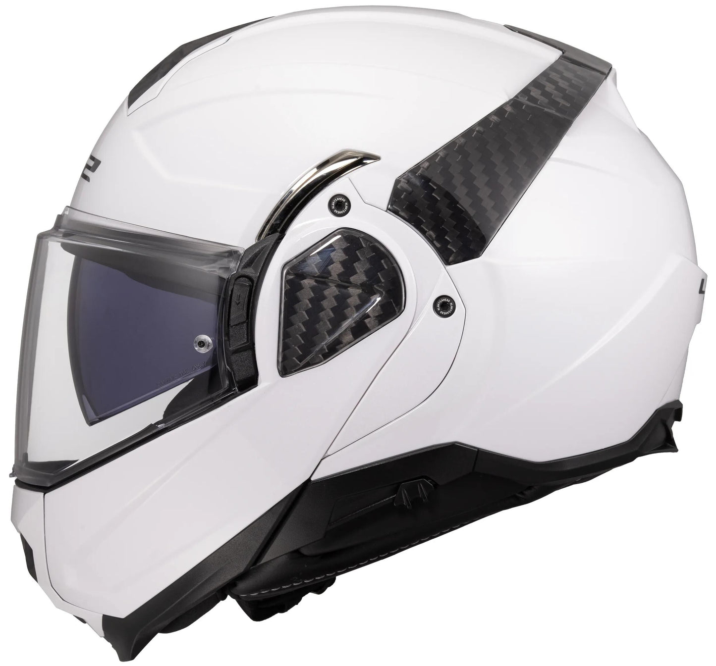 Casco abatible ls2 ff910 advant ii solid. casco ff910 advant ii solid l blanco
