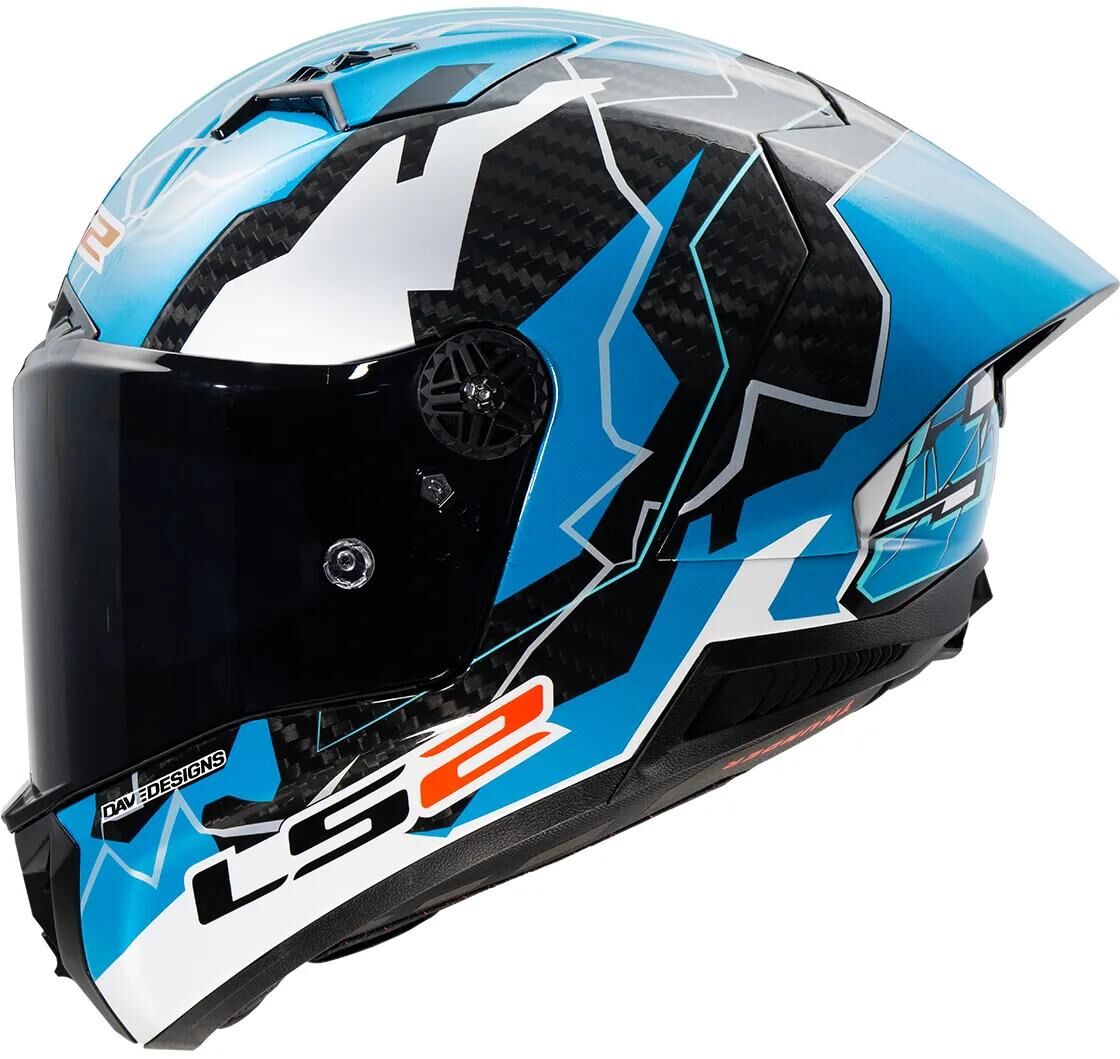 Ls2 integralhelm ff805 thunder carbon gp aero replica huertas helmet ff805 thunder gp aero repl. huertas xl