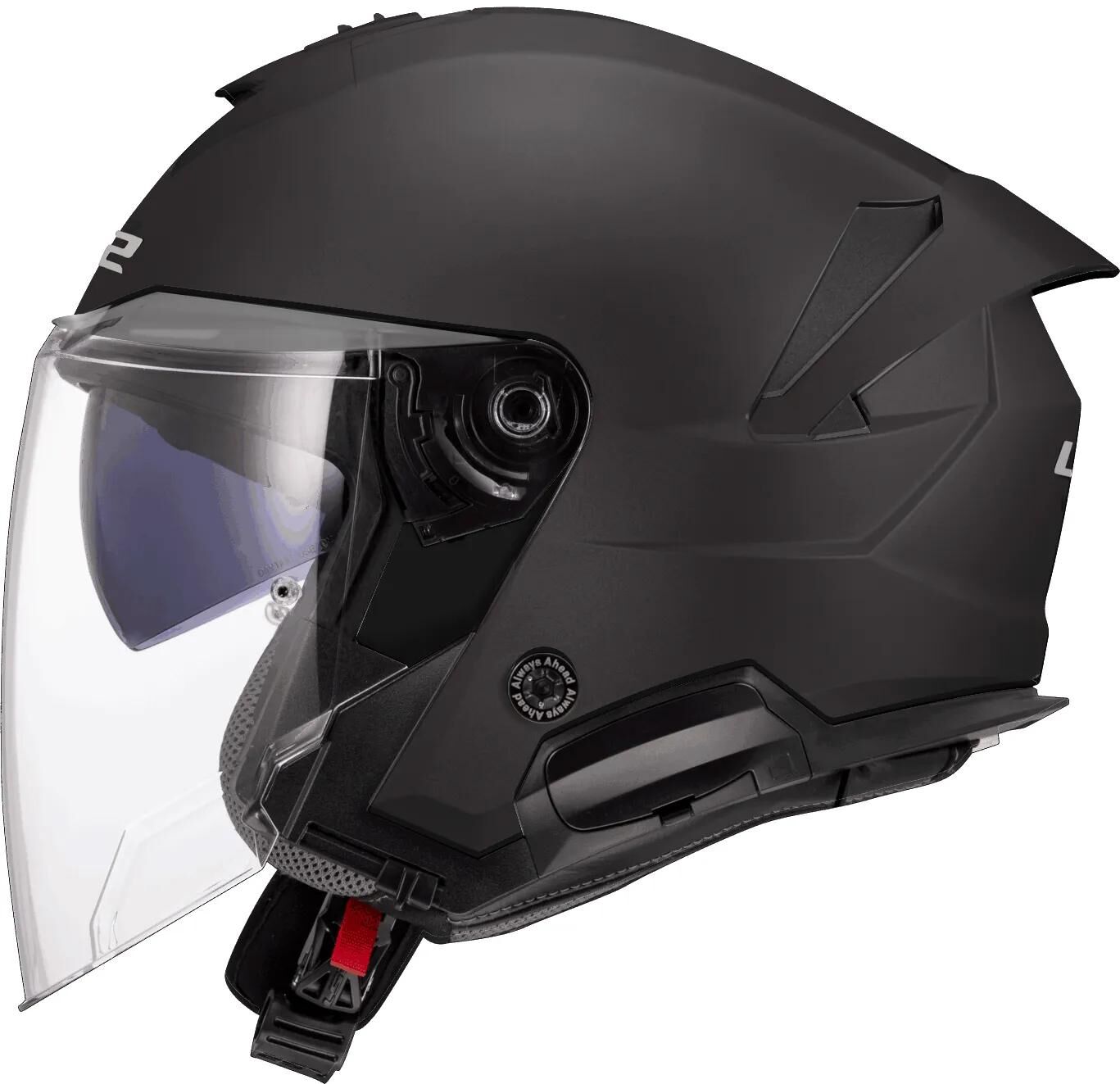 Casco jet ls2 de618 verso ii solid cascos de618 verso i solid negro mate gr. XL