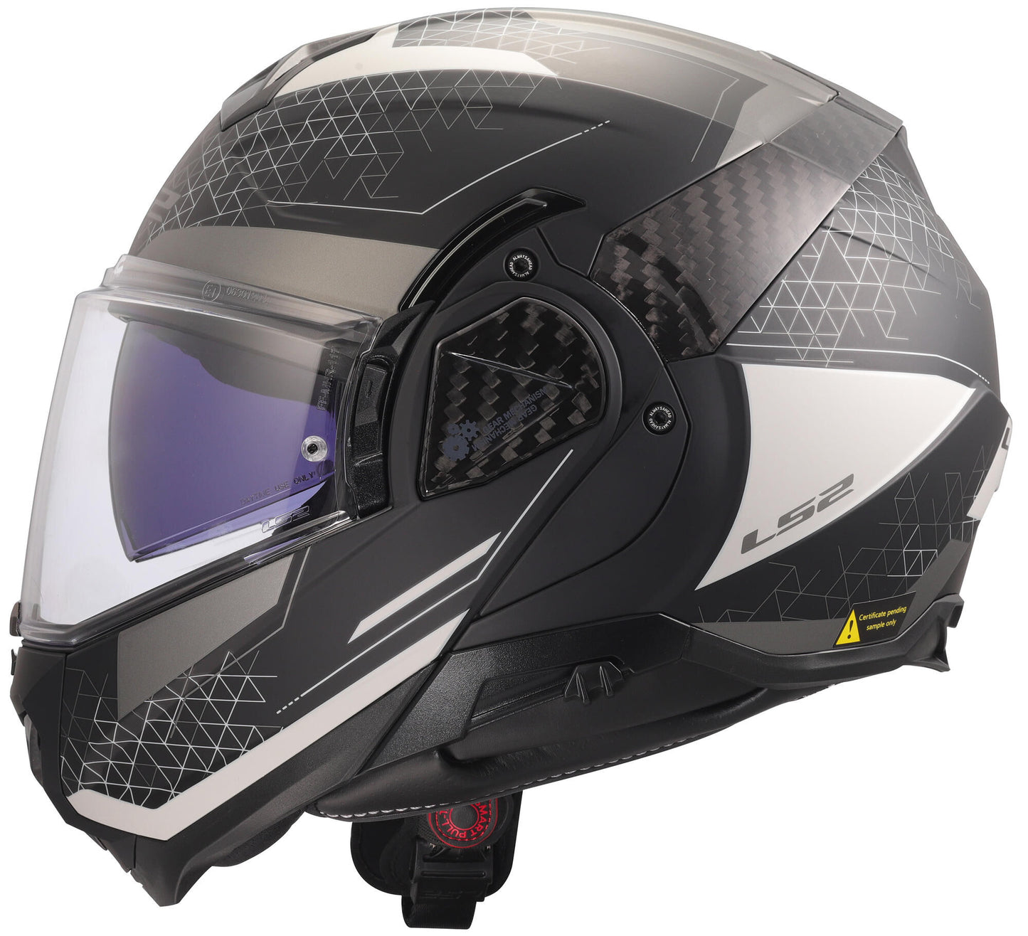 Casco abatible ls2 ff910 advant ii astral casco ff910 advant i astral gris mate gr. m
