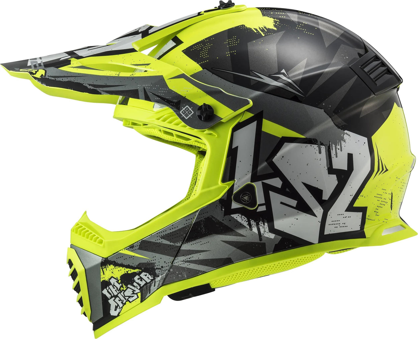 Casco motocross per bambini Ls2 mx437 fast evo ii mini crusher