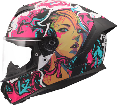 Ls2 integraalhelm ff820 rapid iii cyberg helmets ff820 rapid i cyberg purple cyan gr. m