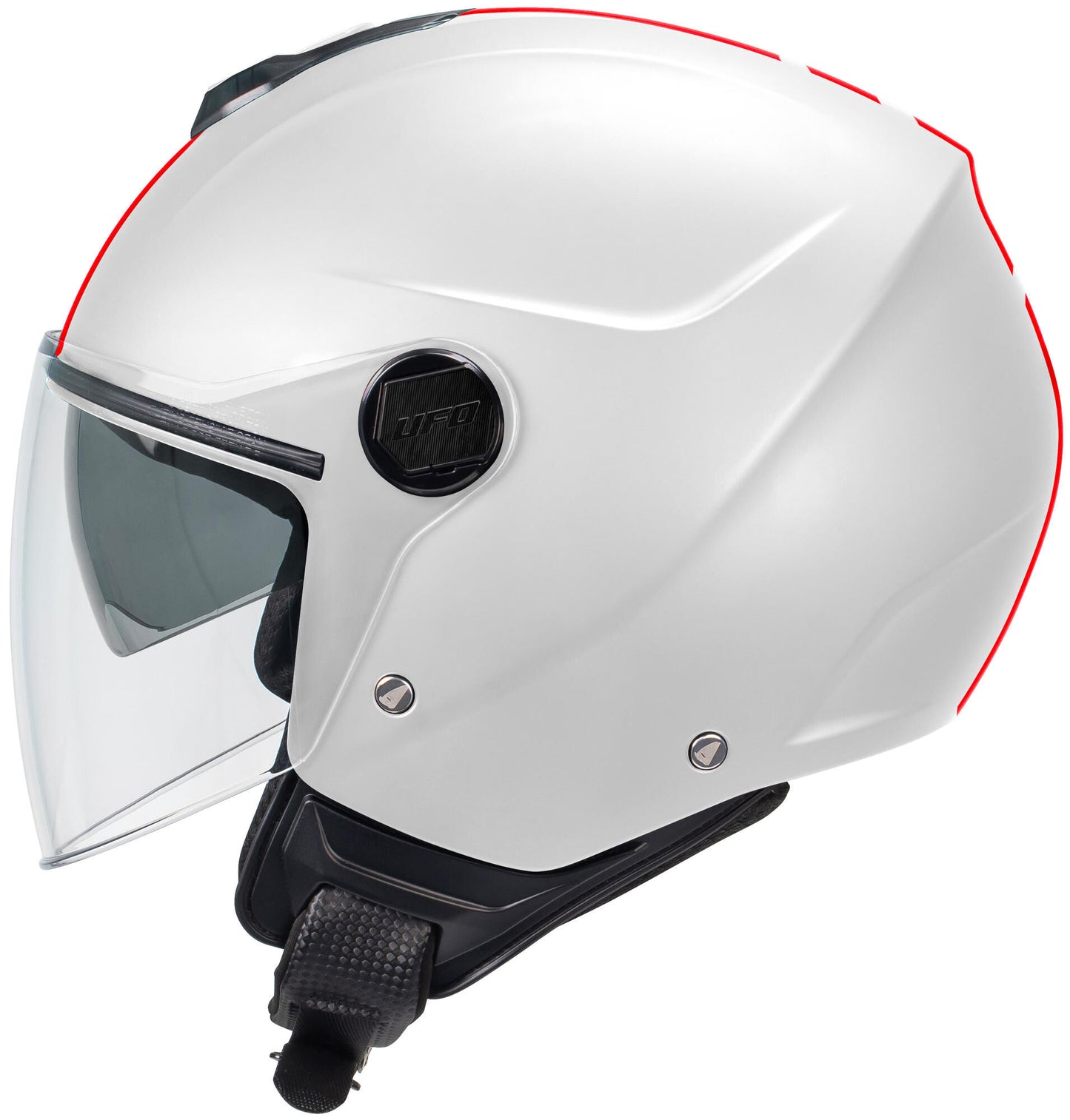 Ufo plast casco jet nixie casco ufo nixie jet blanco podrido gr. xs