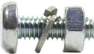 Fix-N. SHIELD VITE M4X12 ZINC PK.A 100 PCS