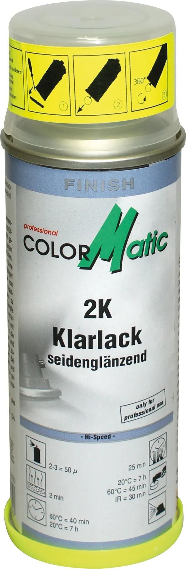 Vernice Clear Colormatic 2K Semi-Gloss 200 ml