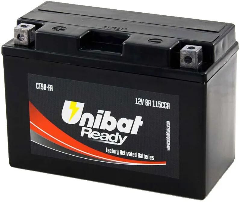 Batteria Unibat ct9b Batteria ct9b fa