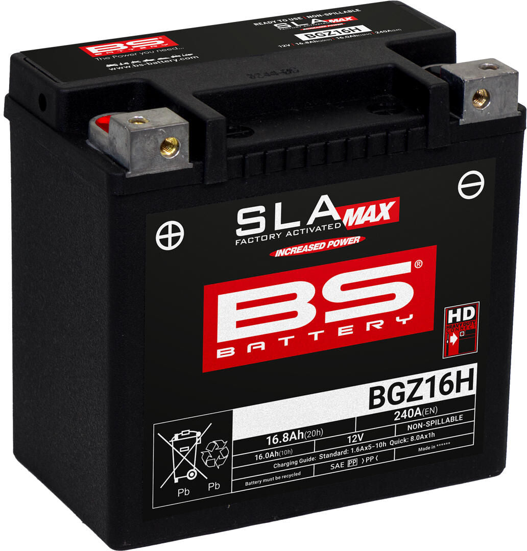 Batería Bs-batería bgz16h btx16h. bateria bgz16h bs sla-max hd