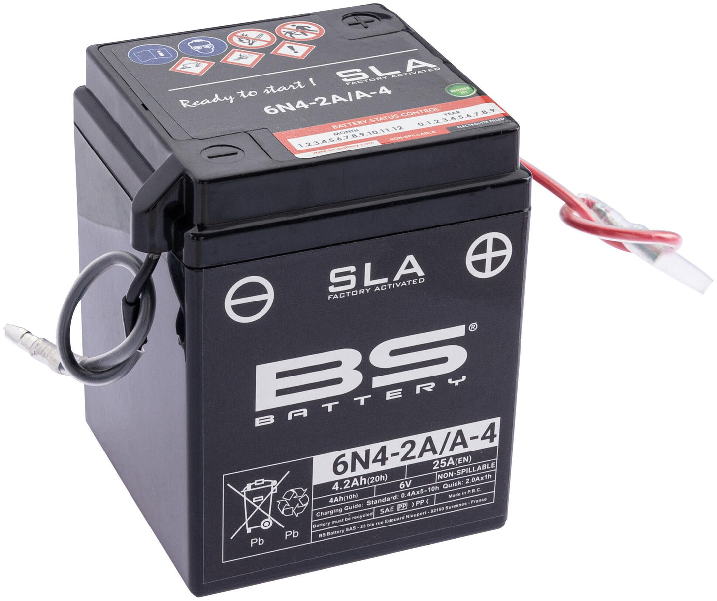 Batteria BS Batteria 6N4-2A A4 BS SLA
