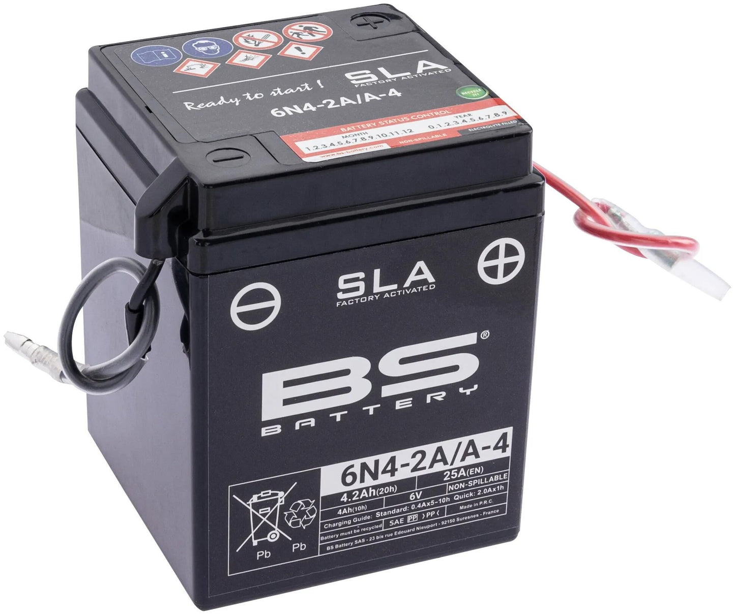 Batteria BS Batteria 6N4-2A A4 BS SLA