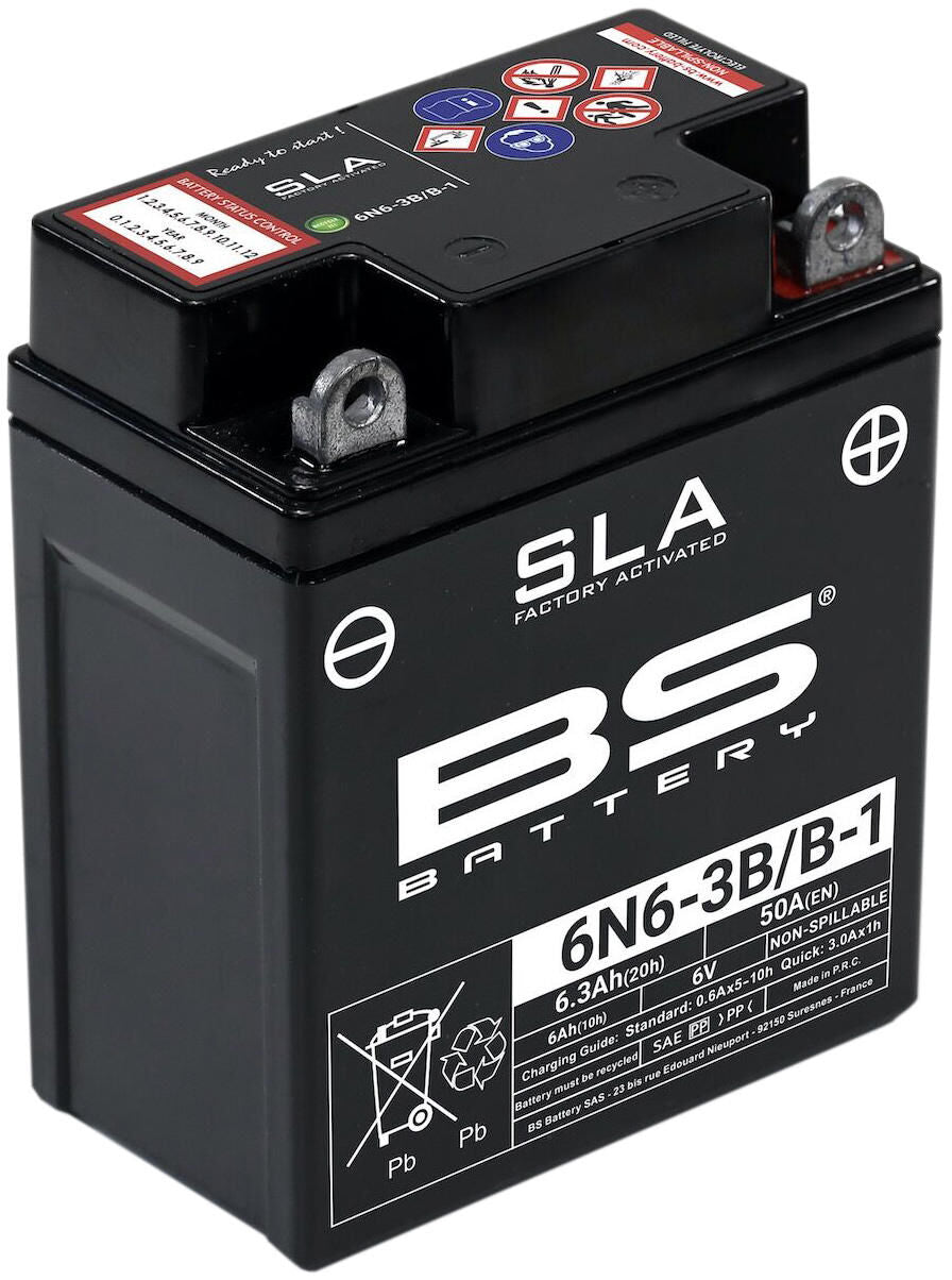 Batería BS batería 6N6-3B B-1 BS SLA