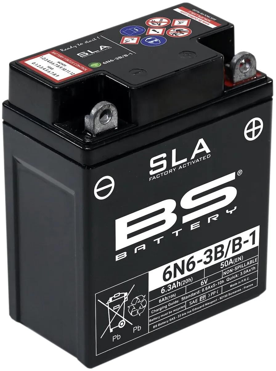 Batteria BS Batteria 6N6-3B B-1 BS SLA