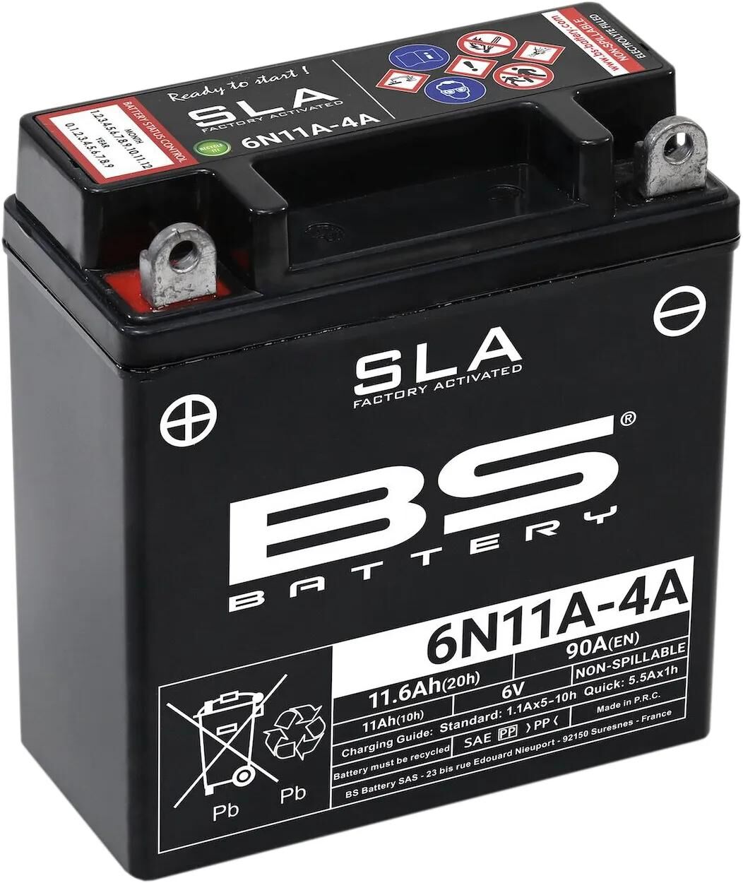 Batteria BS Batteria 6N11A-4A BS SLA