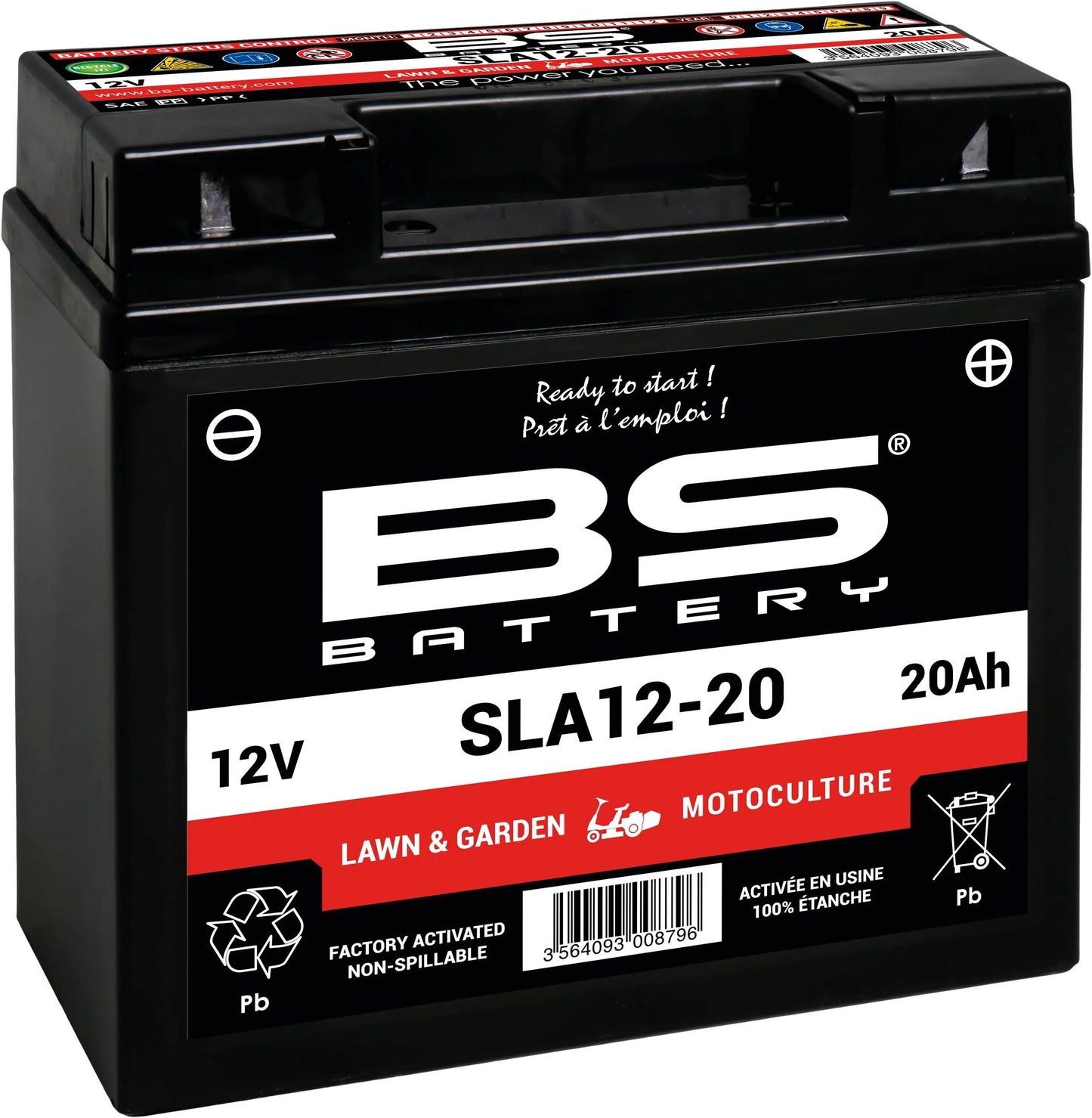 Batteria BS batteria 12-20 BS SLA Garden