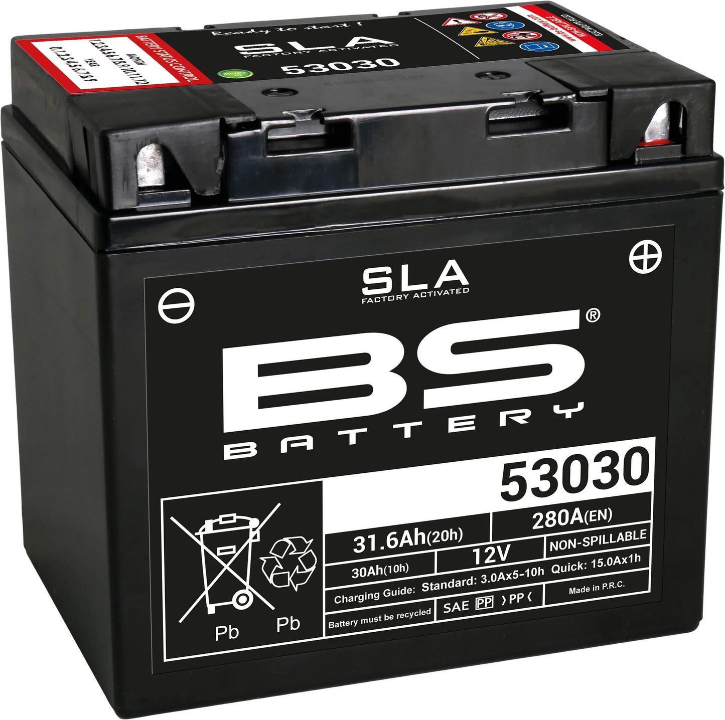 Batteria BS Batteria 53030 BS SLA
