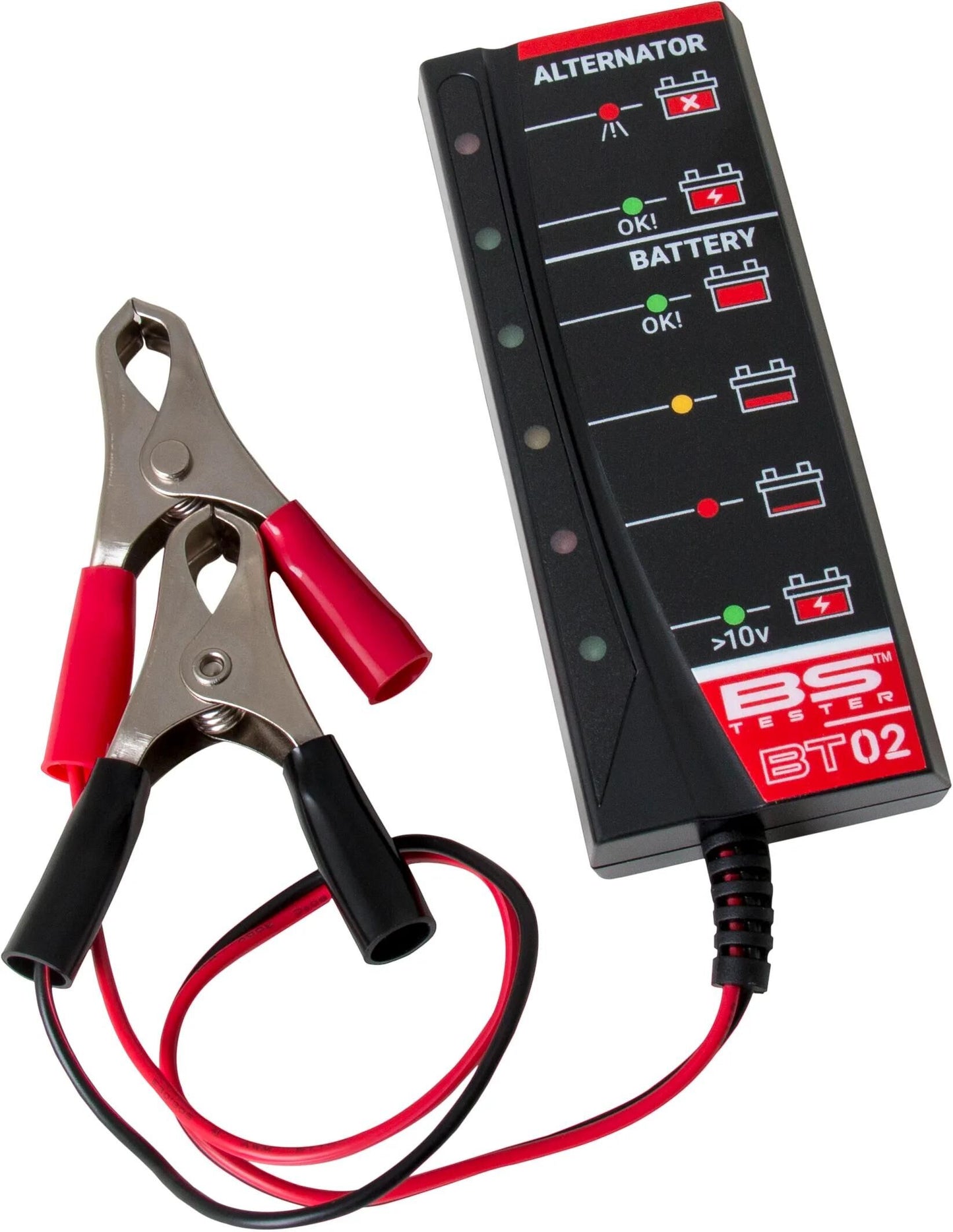 Test del tester batteria a batteria BS BT02 BS