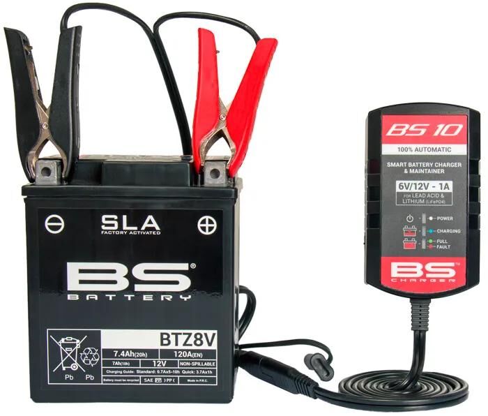 BS Battery Carger BS10, BS-Charge +Lithium 1A