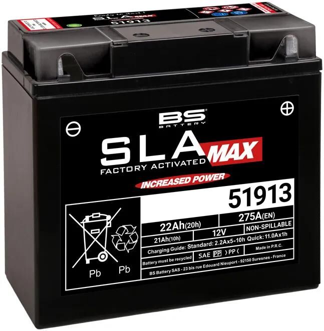 Batteria BS Batteria 51913 BS SLA-MAX