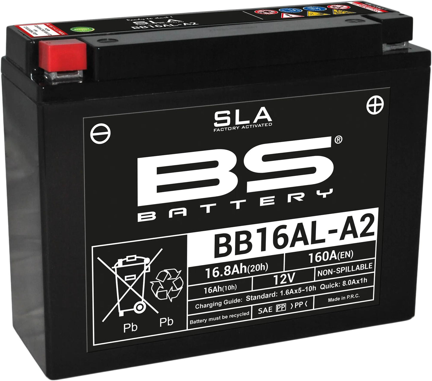 Batteria BS Batteria BB16al-A2 BS SLA