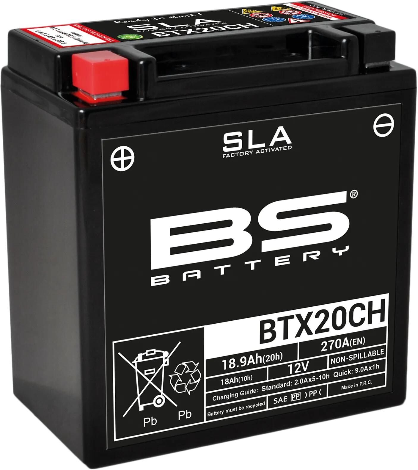Batteria BS batteria BTX20CH BS SLA