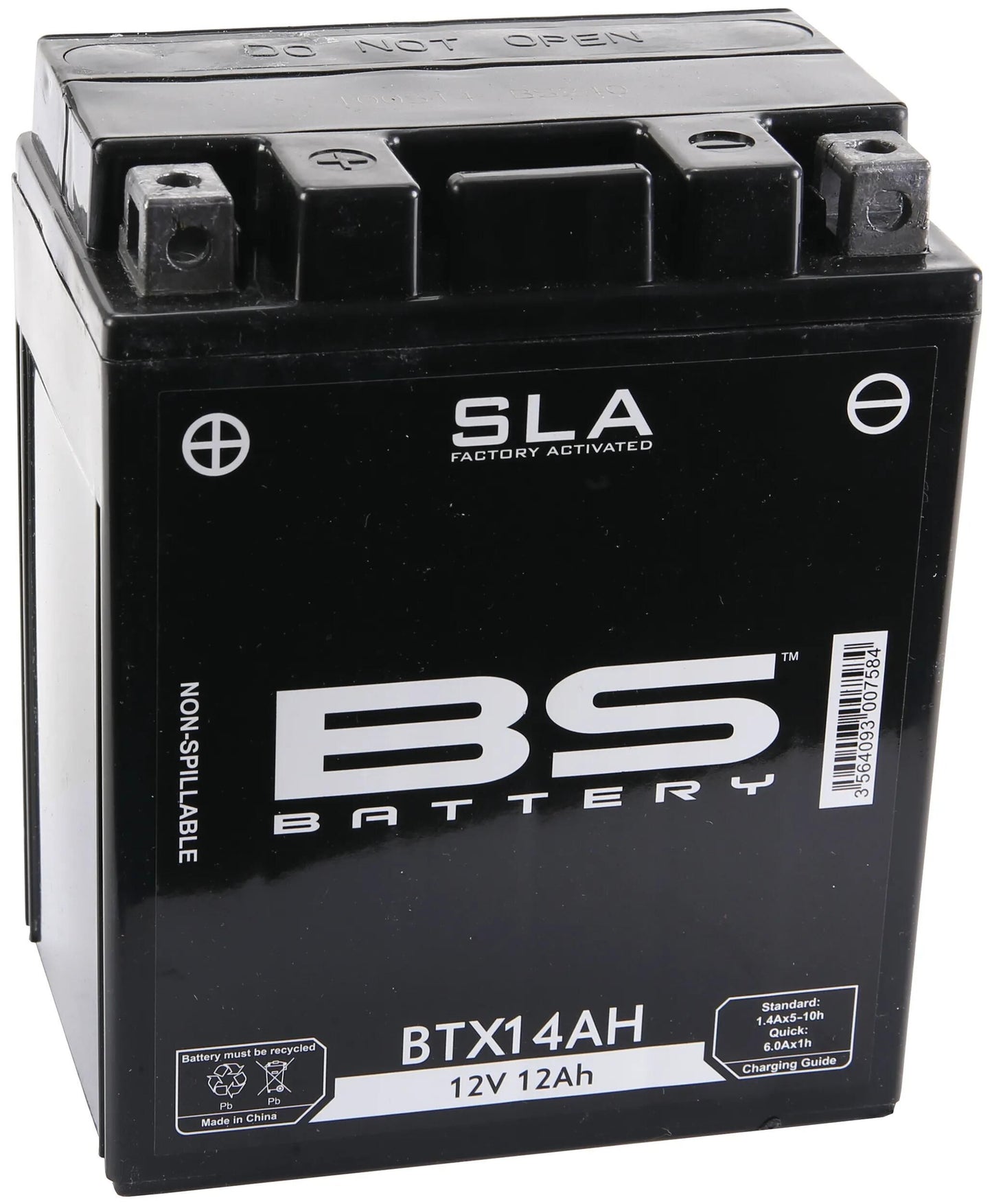 Batteria bs batteria btx14ah bs sla