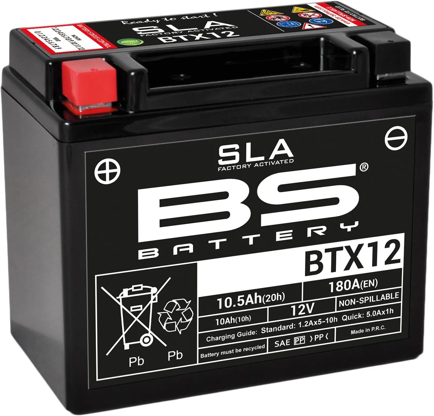 Batteria BS batteria BTX12 BS SLA