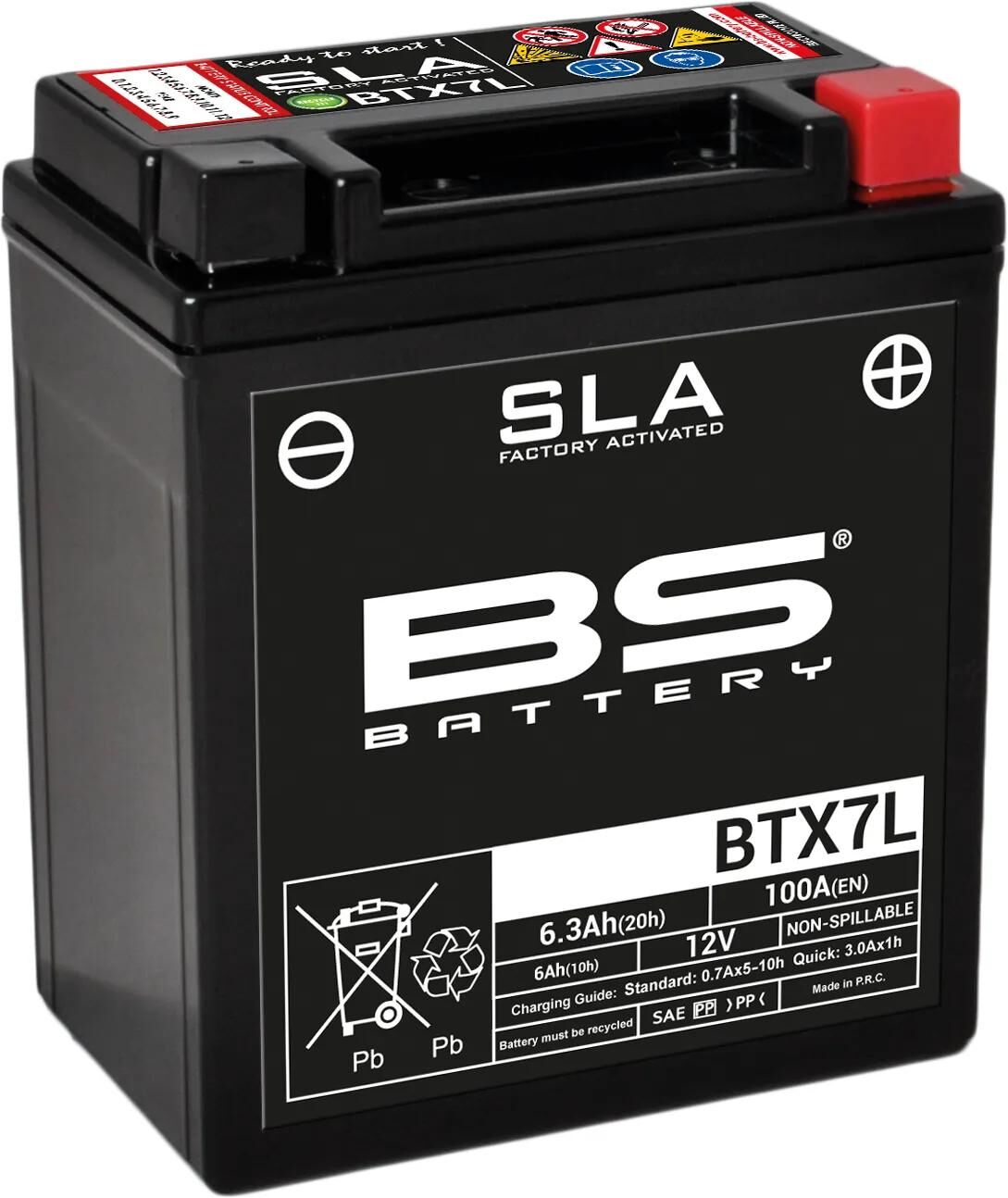 Batteria bs batteria btx7l bs sla