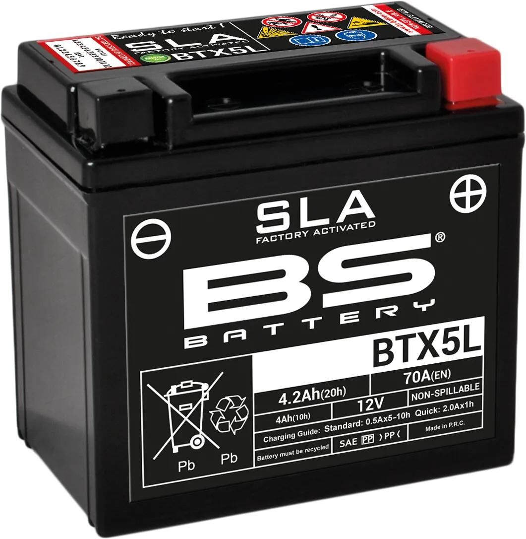 Batteria bs batteria btx5l bs sla