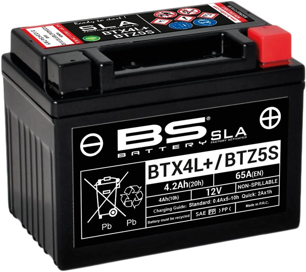 Batteria bs batteria btx4l+ btz5s 4ah bs sla