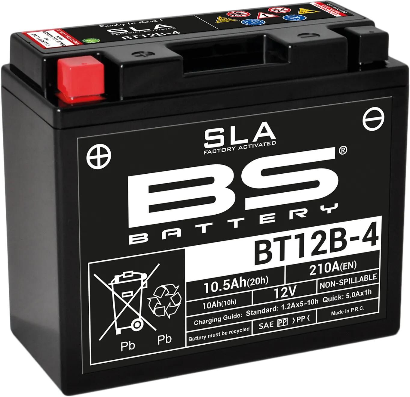 Batteria BS batteria BT12B-4 BS SLA