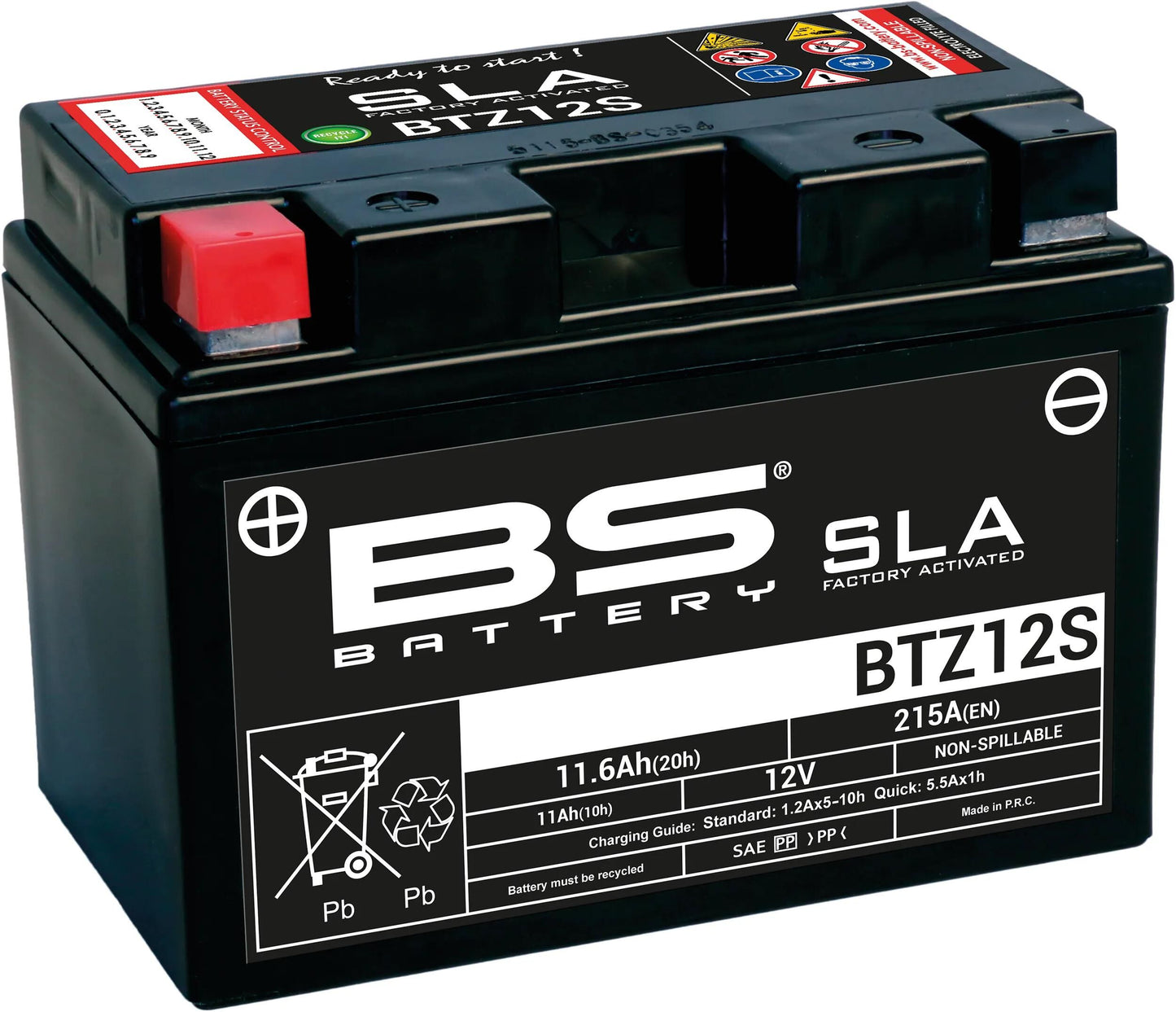 Batteria BS batteria BTZ12S BS SLA