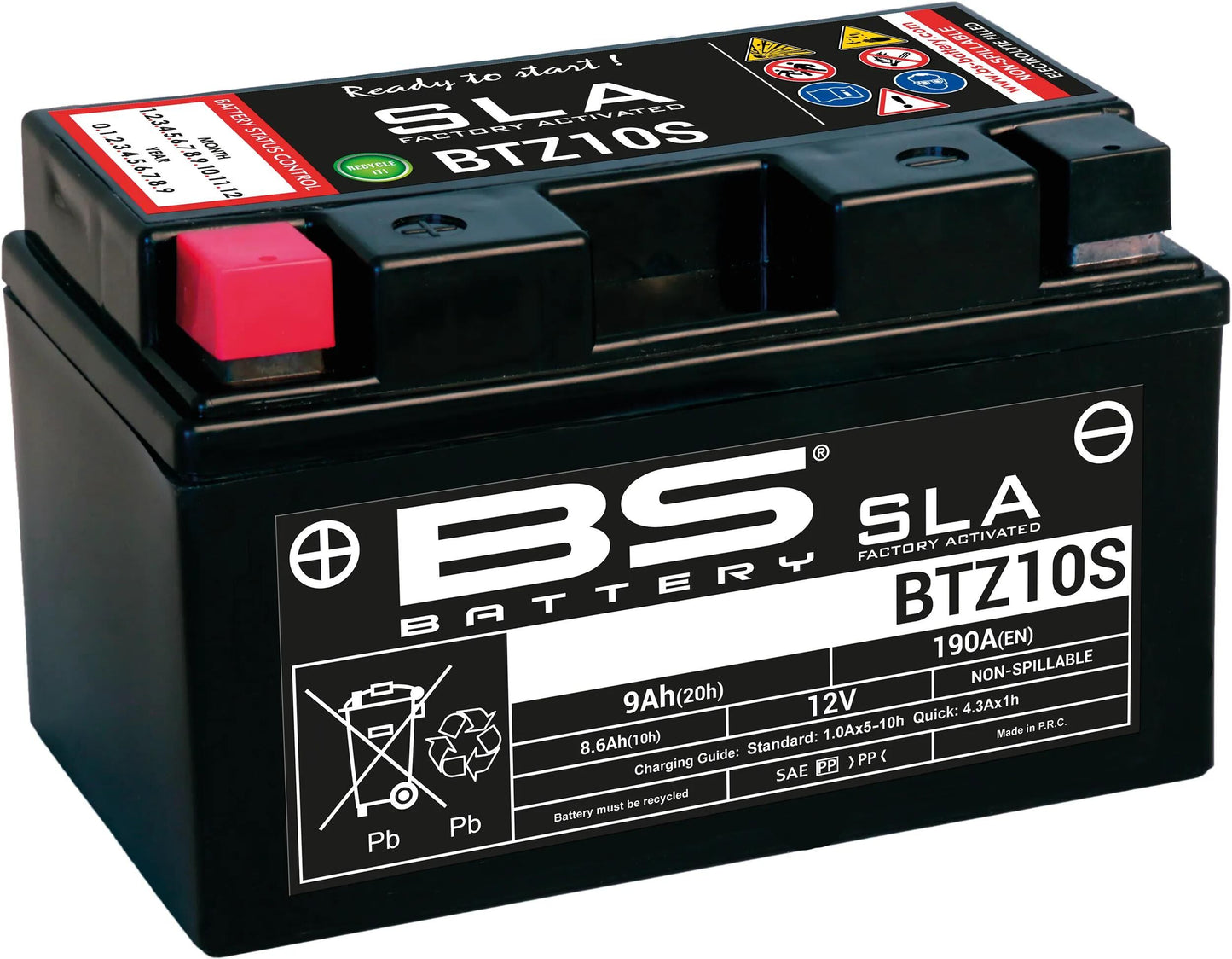 Batteria bs batteria btz10s bs sla