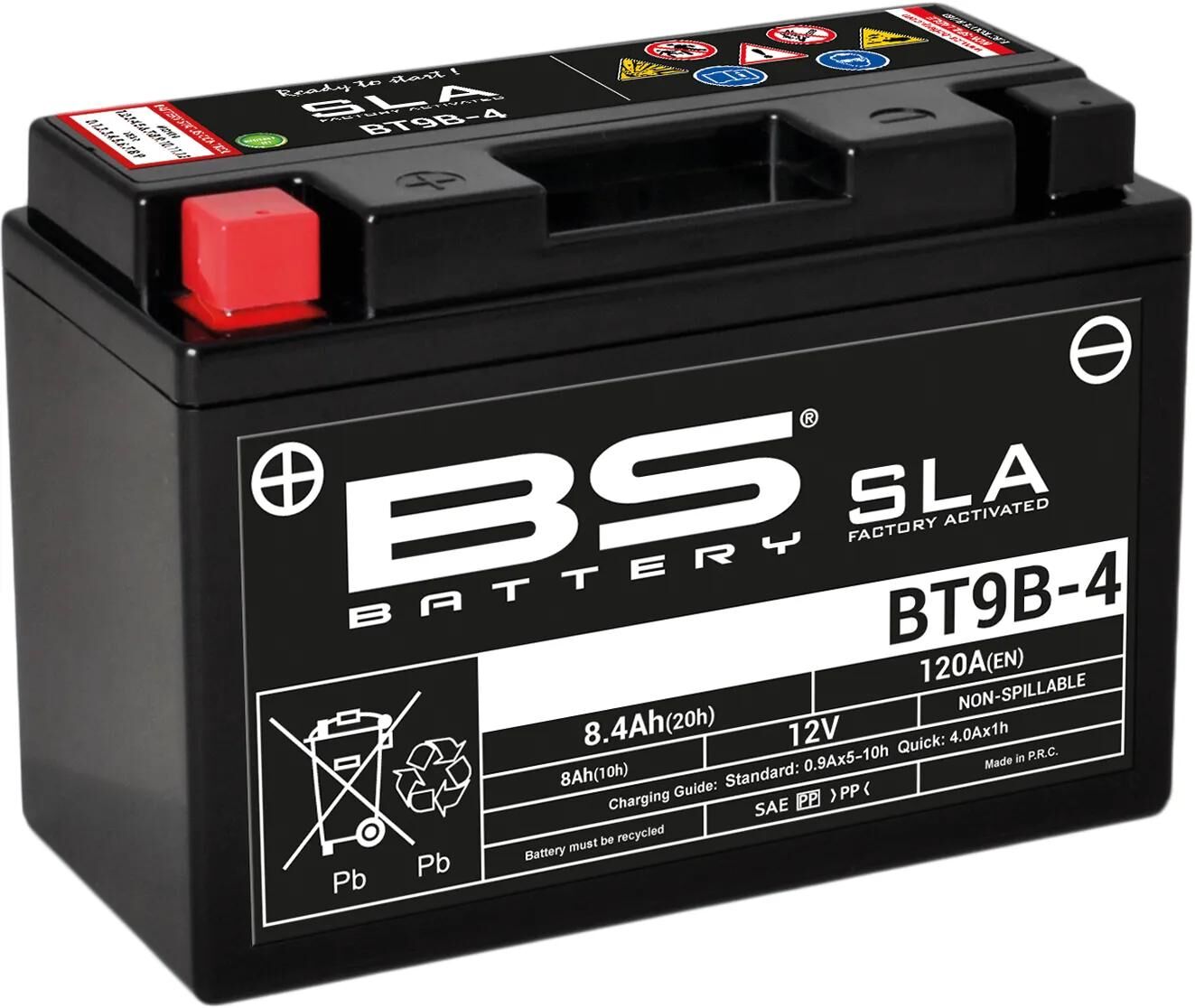 Batteria BS batteria BT9B-4 BS SLA