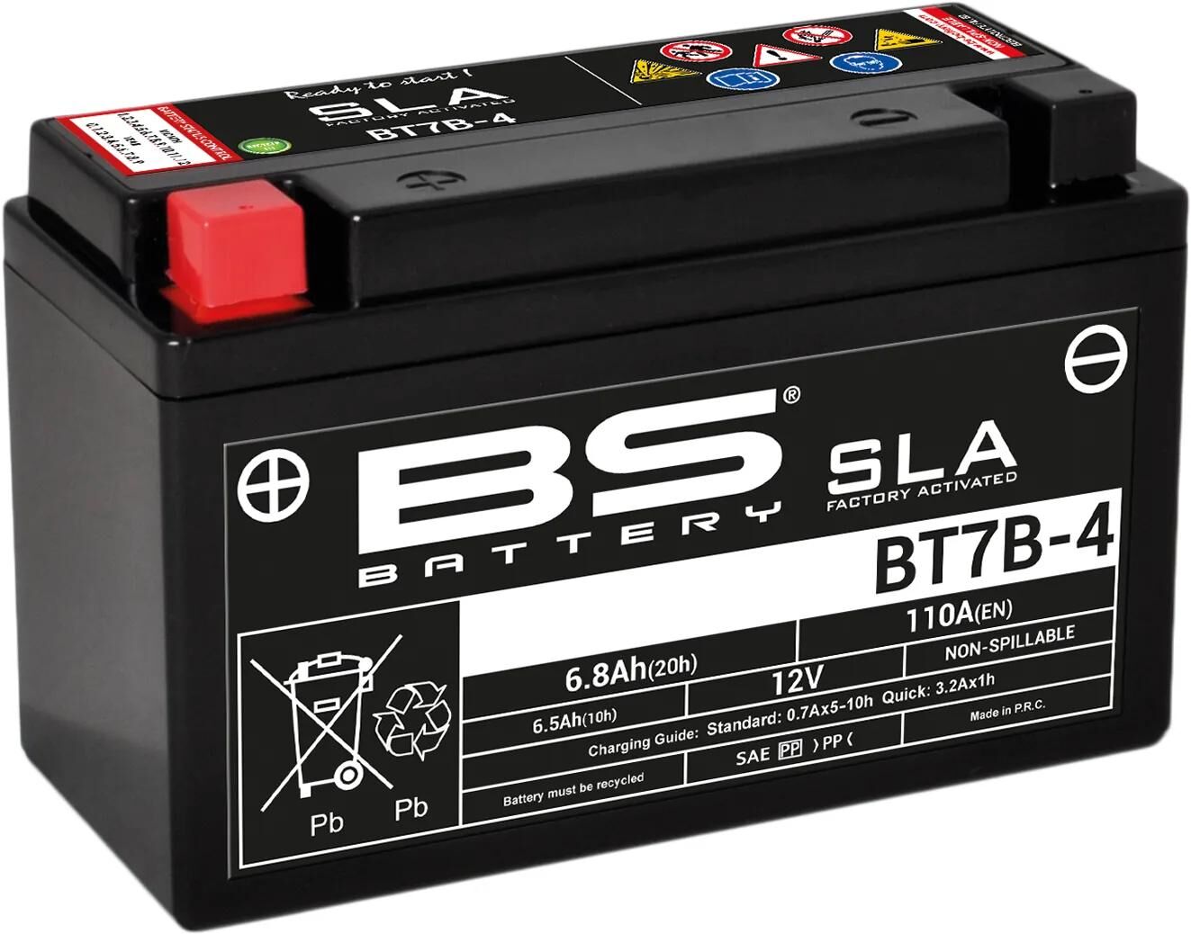 Batteria BS batteria BT7B-4 BS SLA