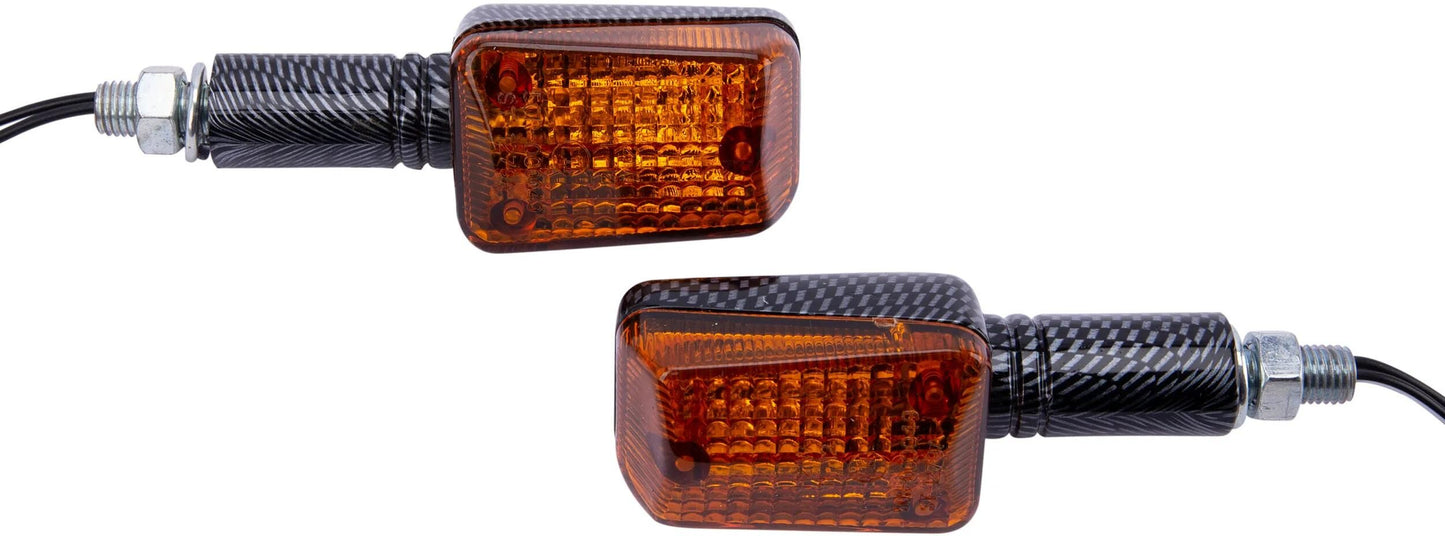 Señal de giro Spec-x f1 mini-flasher12v21w dentada, manga larga, cou
