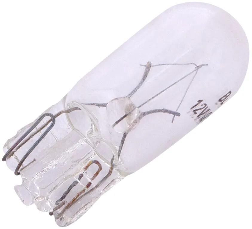 Lampade di base di vetro spahn 12V 2W W2.1x9.5D (10st)