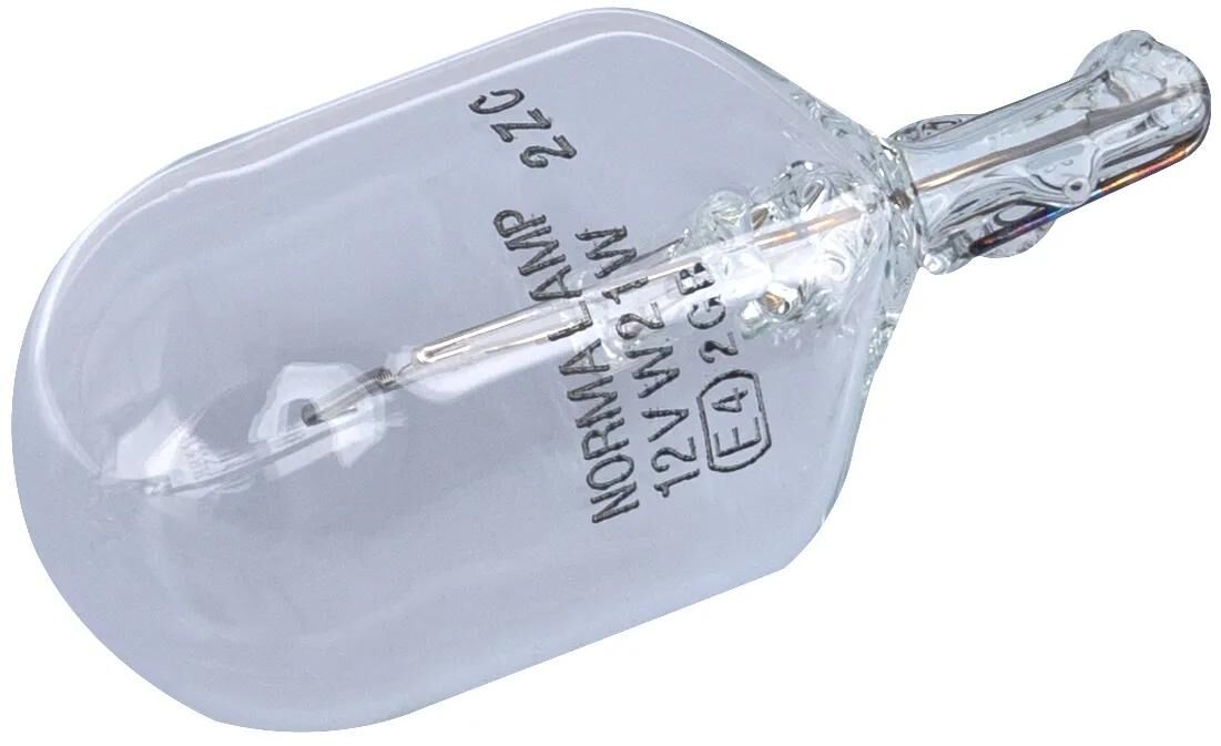 Lámpara enchufable de cristal spahn lámparas con base de cristal 12v 21w w3x16d 20x42