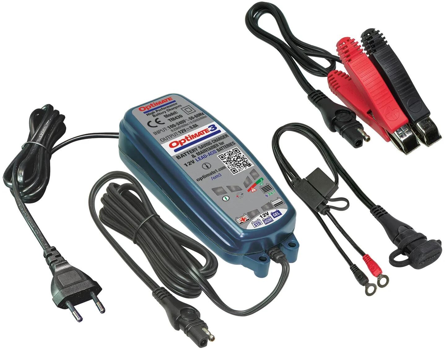 Tecmate Battery Carger Optate3 Optate 3 Cargador