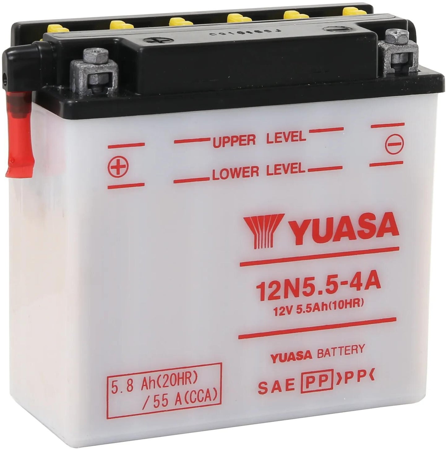 Batteria Yuasa 12N5.5-4A standard senza SP