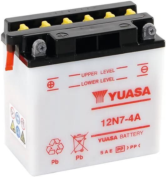 Batteria Yuasa 12N7-4A standard senza SP