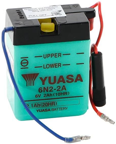 Batteria Yuasa 6N2-2A standard senza SP