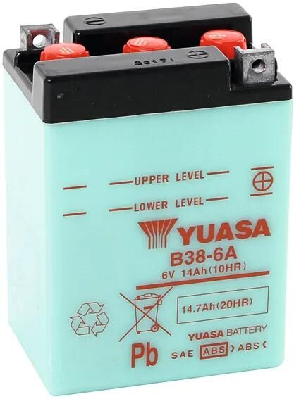 Batteria Yuasa B38-6A standard senza SP