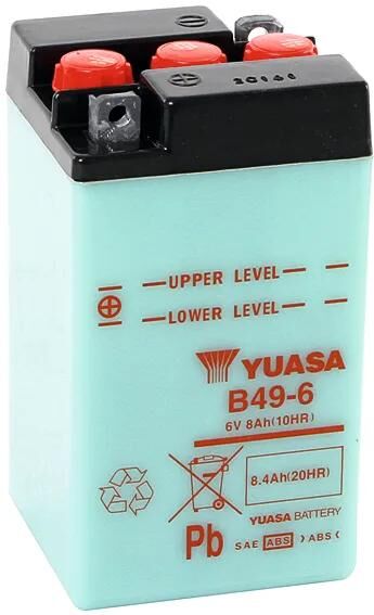 Batteria Yuasa B49-6 Standard senza SP