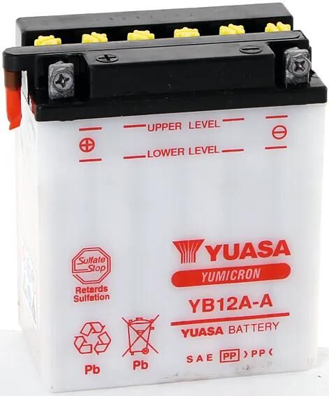Batteria Yuasa YB12A-A Standard senza SP